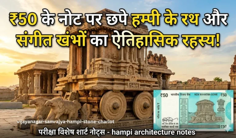 Hampi Architecture Notes in Hindi