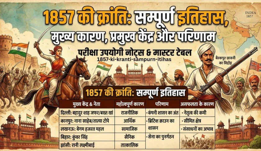 1857-ki-kranti-ke-mukhya-karan-aur-pramukh-kendra