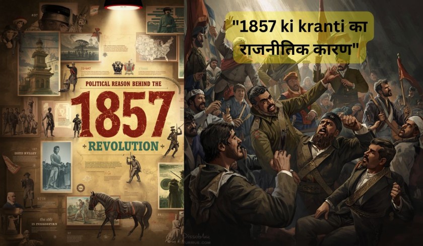 झांसी में 1857 की क्रांति का नेतृत्व और हड़प नीति