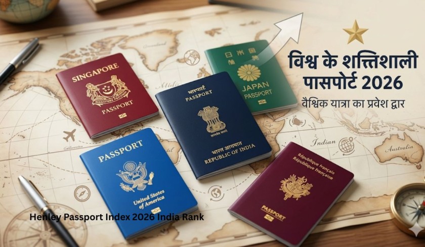 Henley Passport Index 2026 India Rank Powerful Passports of the World 2026 Henley